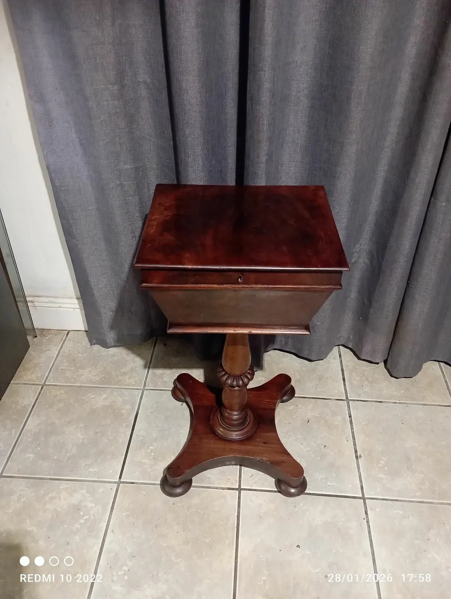 Beautiful Antique Teapoy/Tea Chest - Image 1