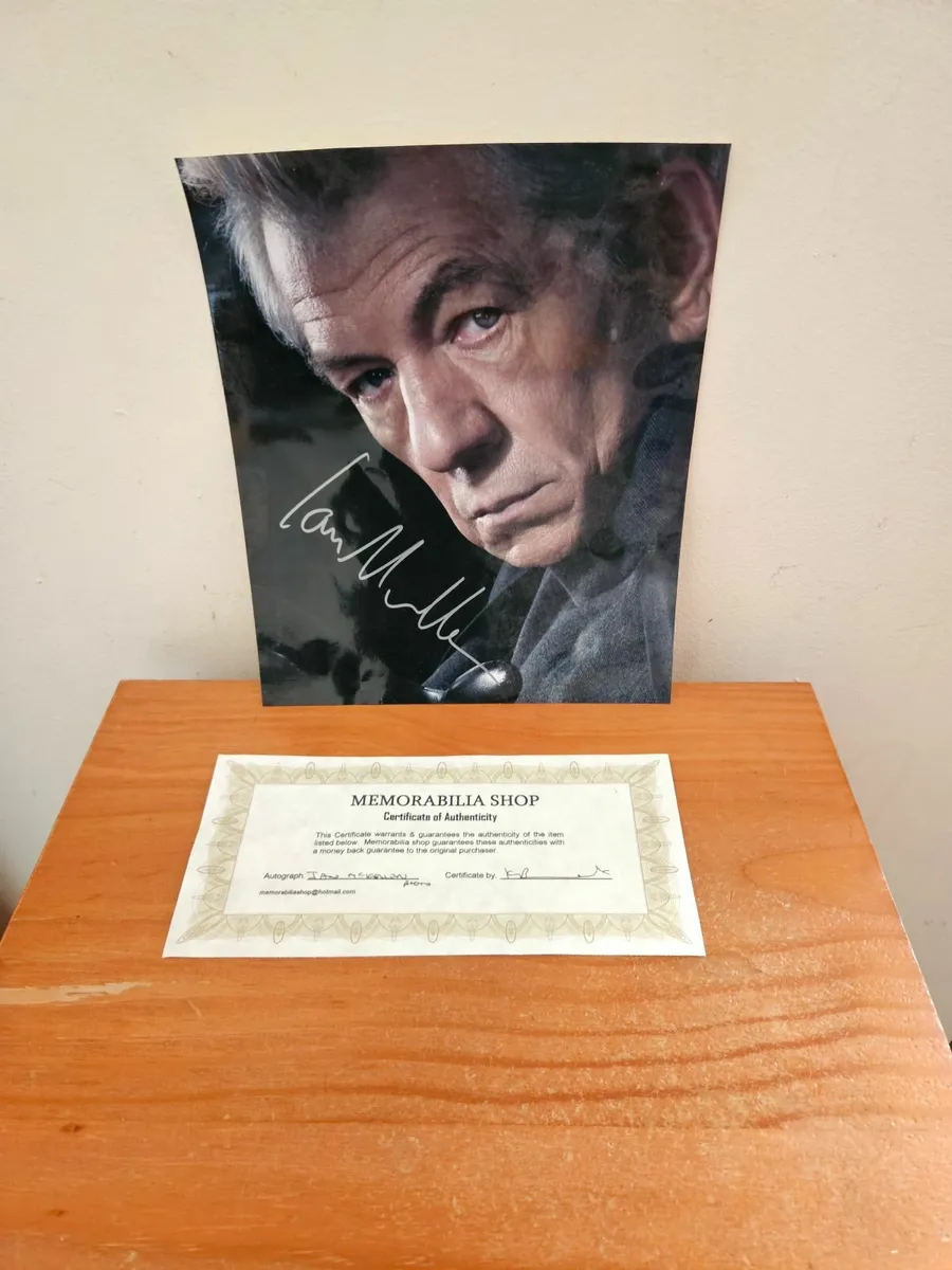 Ian McKellen Signed Photo - Image 1