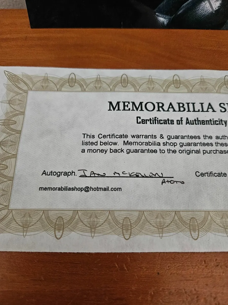 Ian McKellen Signed Photo - Image 4