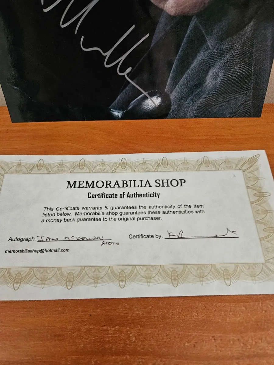 Ian McKellen Signed Photo - Image 3