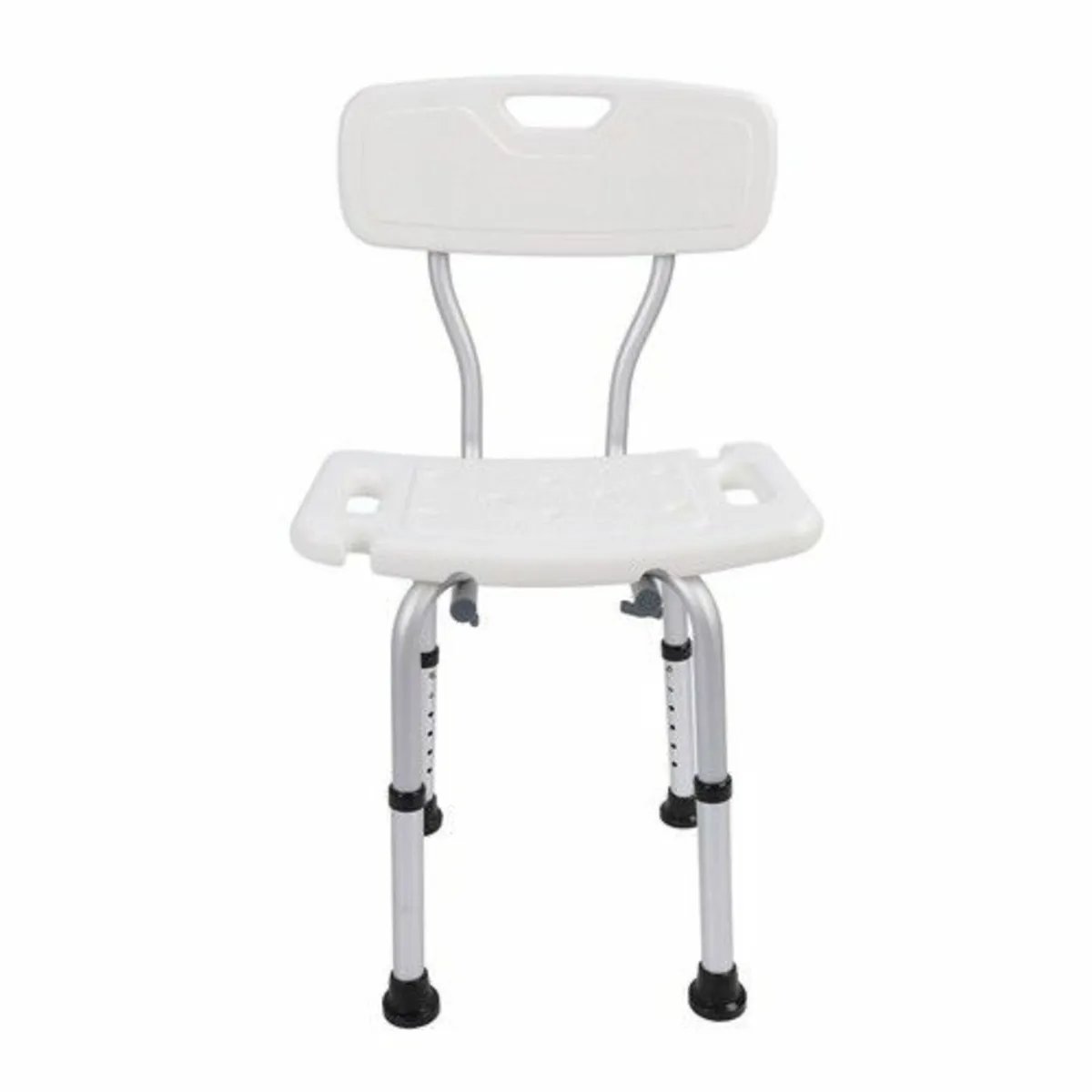Bath Chair Height Adjustable Backrest Heavy Duty - Image 3