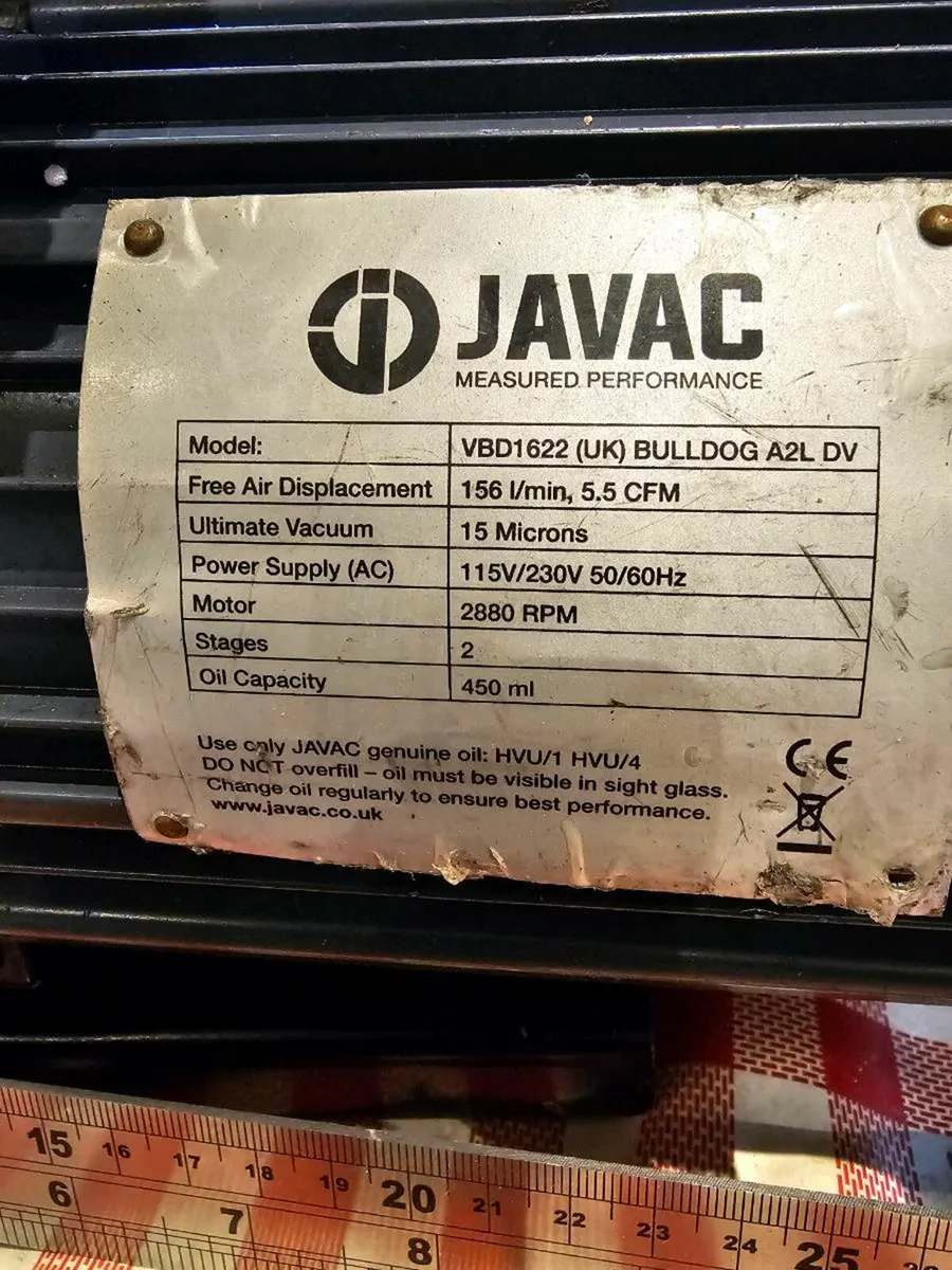 Aircon vacuum pump - Image 2