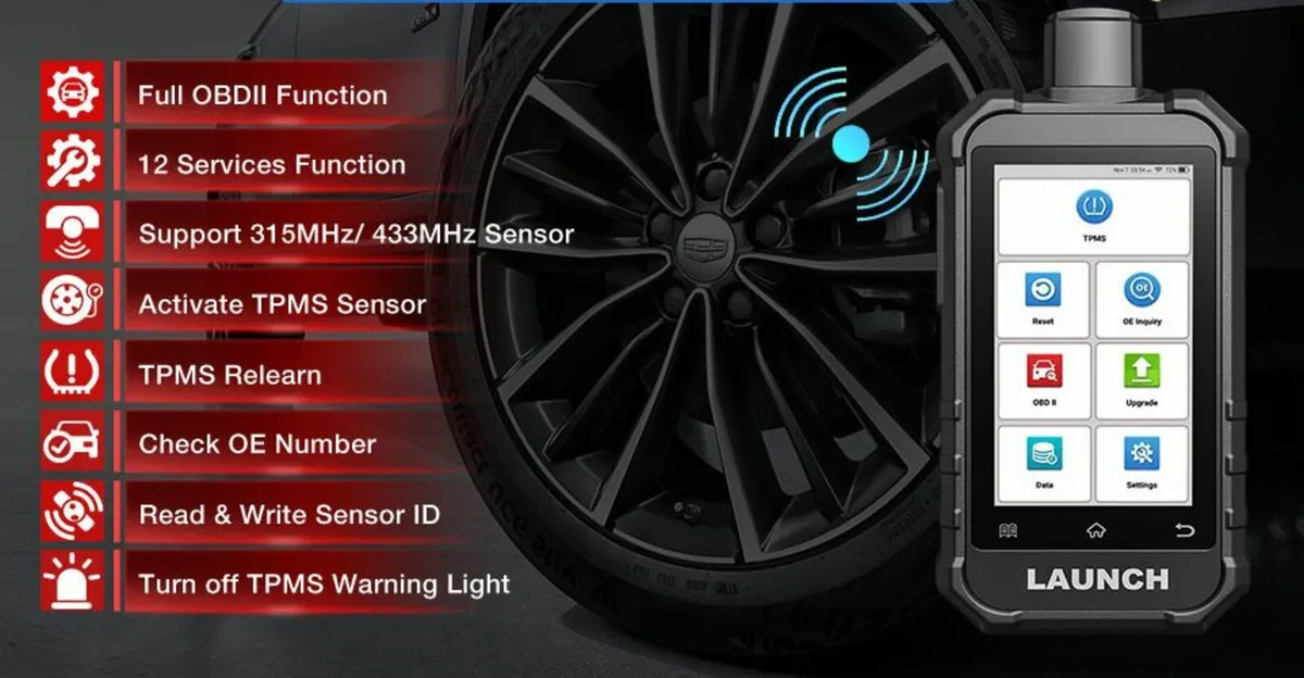 LAUNCH X431 TPMS CRT 5011 V2 Diagnostic Tool - Image 1