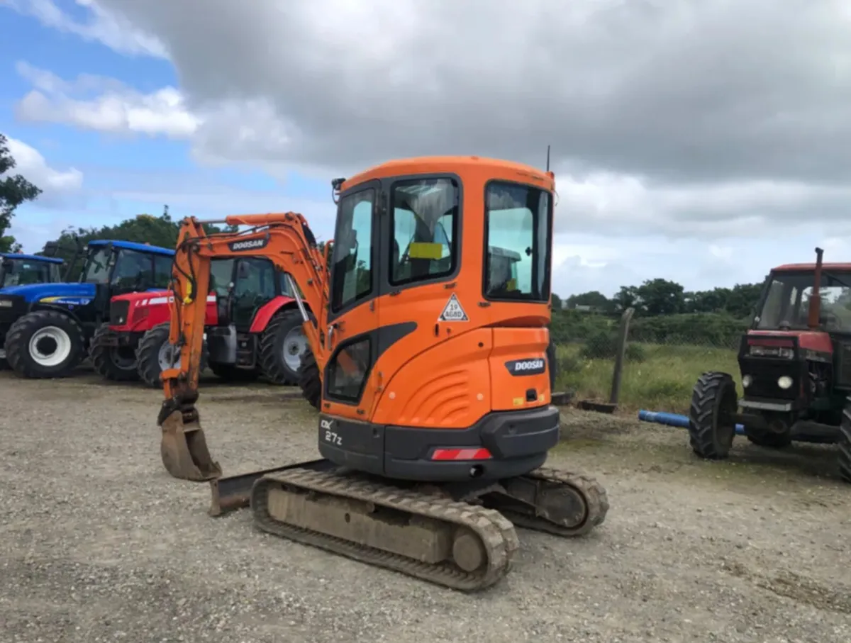 2013 Doosan DX27z - Image 3