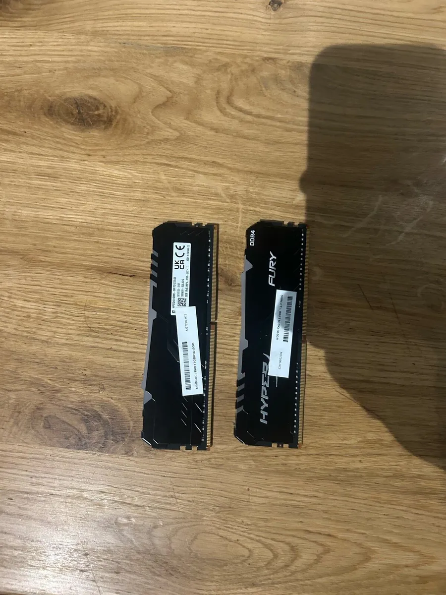 HyperX Fury DDR4 2x8 RAM Stick CL16 2666Mhz