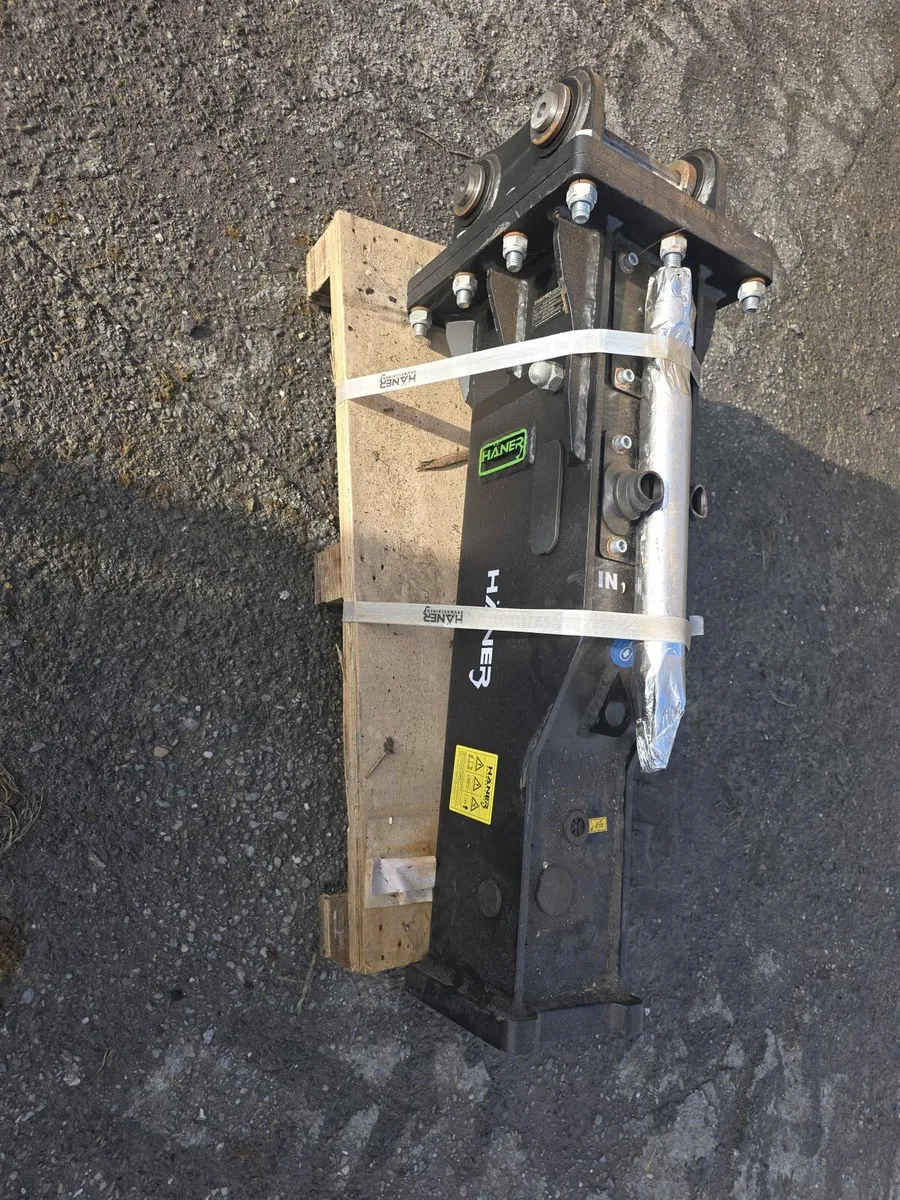 Unused Haner rock breaker 3 tonne Digger - Image 1