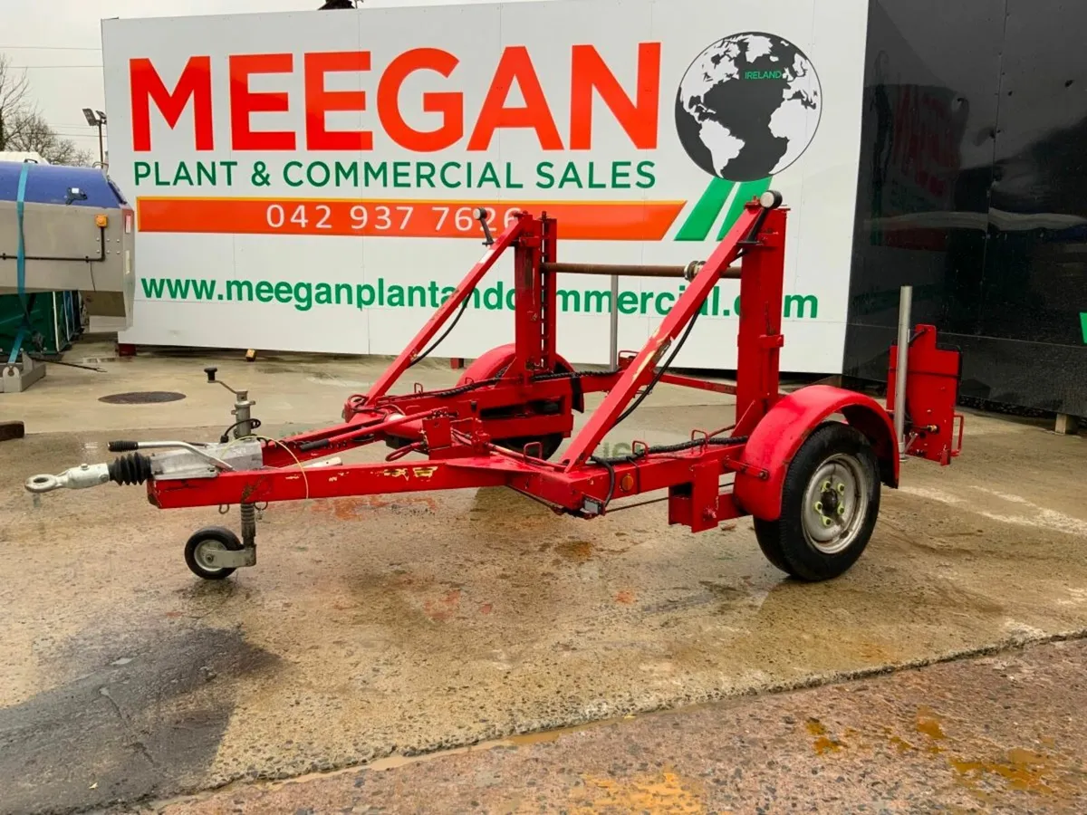 SEB CABLE DRUM TRANSPORT TRAILER.......748p. - Image 1