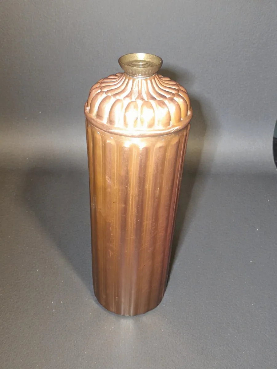Antique copper hot water bottle - Image 2