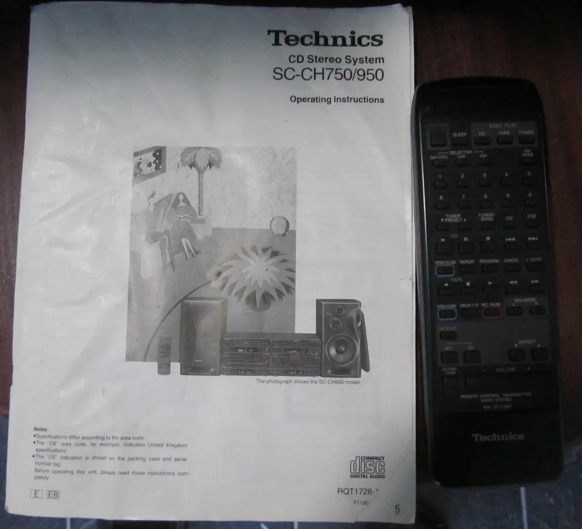 Tecnhics vintage stereo system - Image 4