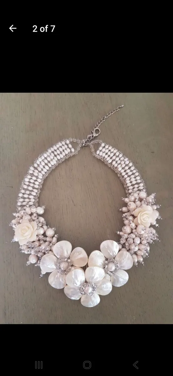 Pearl necklace wedding - Image 2