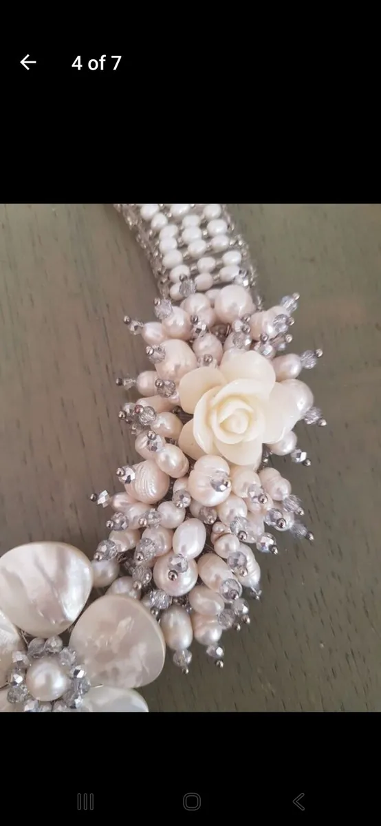 Pearl necklace wedding - Image 3