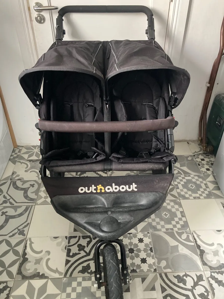Out n about nipper double buggy - Image 1