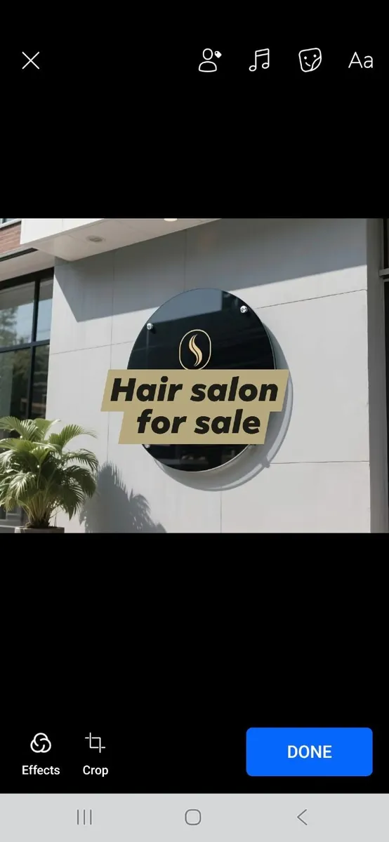 Hair salon for Sale