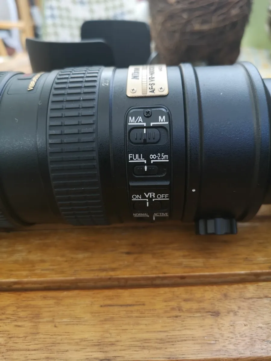 nikon 70 200 2.8 afs ed - Image 1