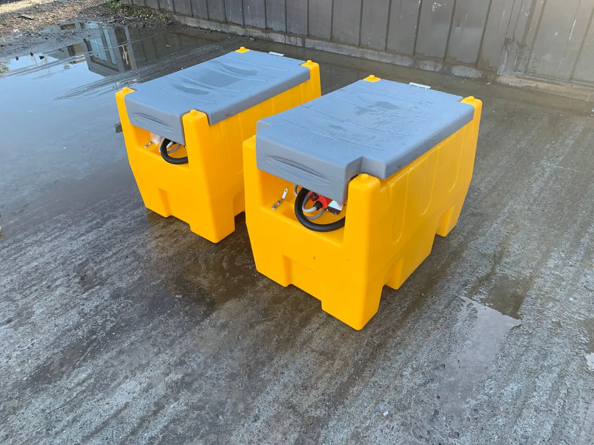 220L Portable Fuel Bowser – Mobile Diesel Tank - Image 1