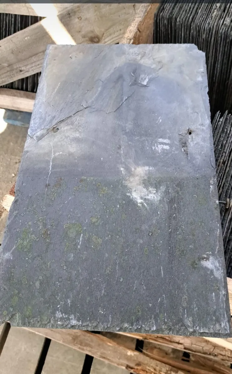 4000 qty 24x14 Reclaimed Bangor Blue Slates