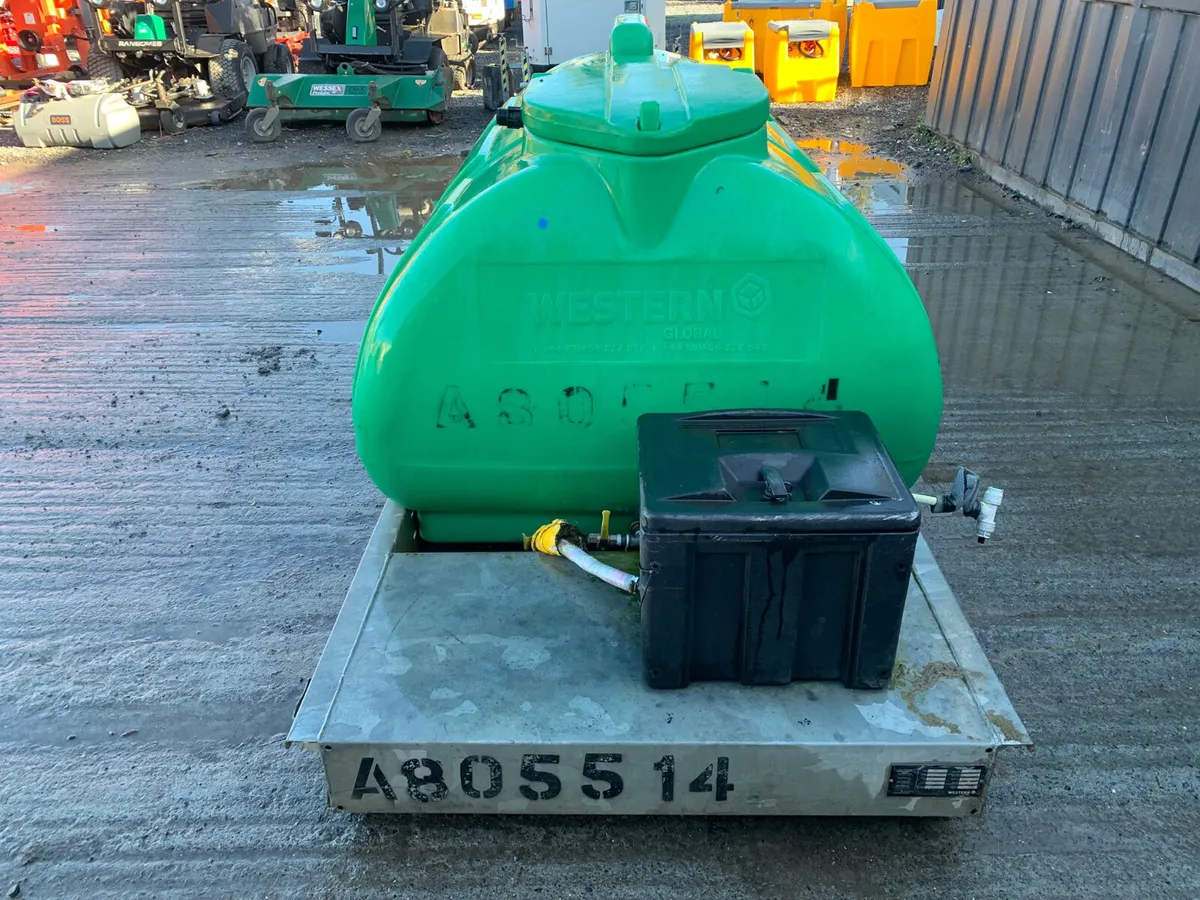2000L Water Bowser on Skids – Mobile Water Tank - Image 2