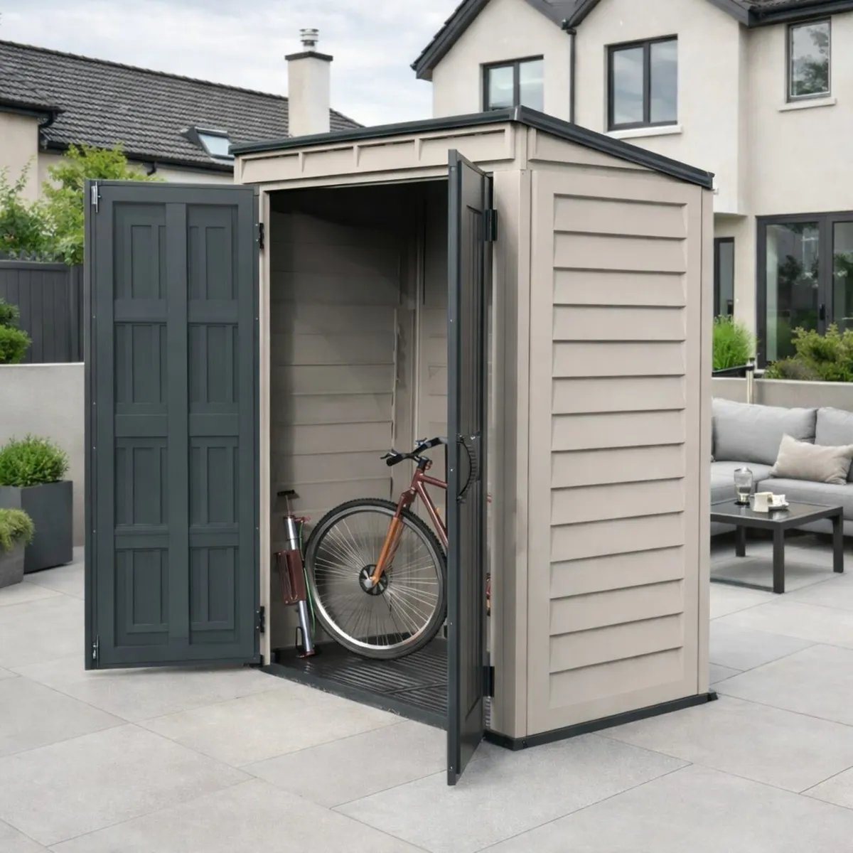 5×3 YardMate “A” Pent Vinyl Shed – FREE Delivery! - Image 1