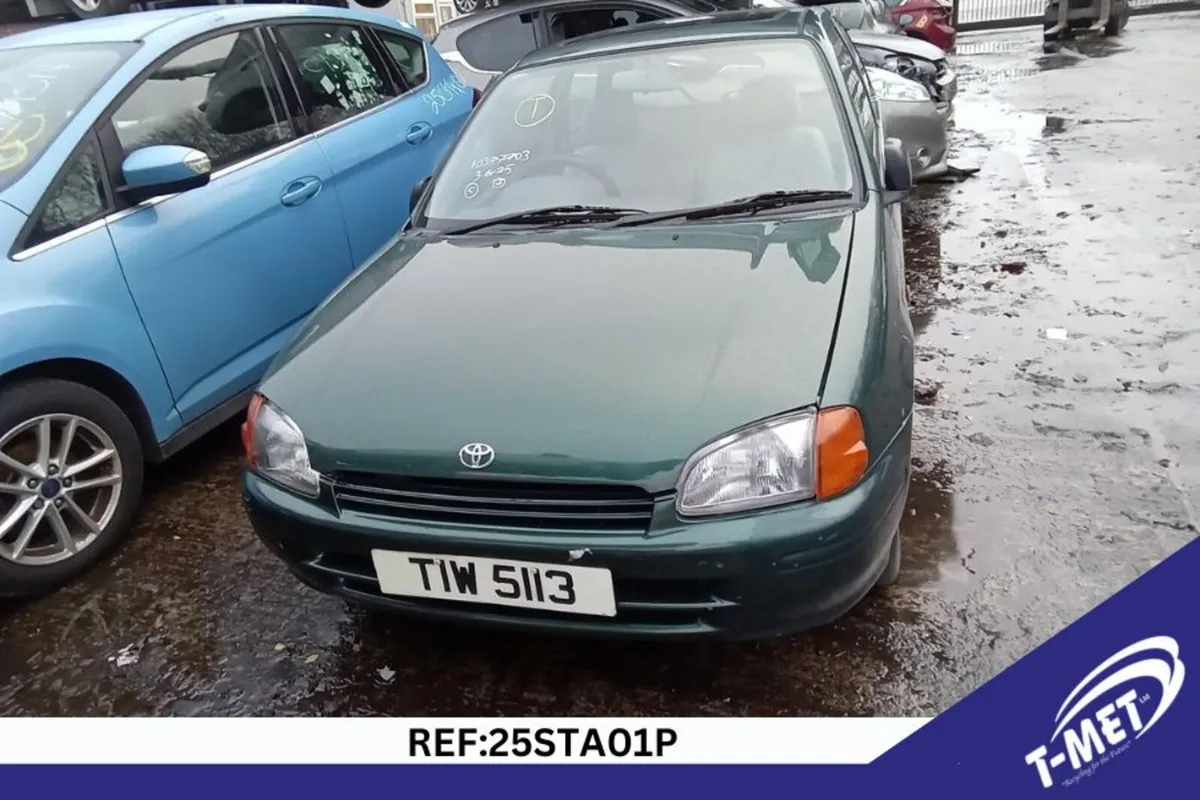 1996 TOYOTA STARLET BREAKING FOR PARTS - Image 2