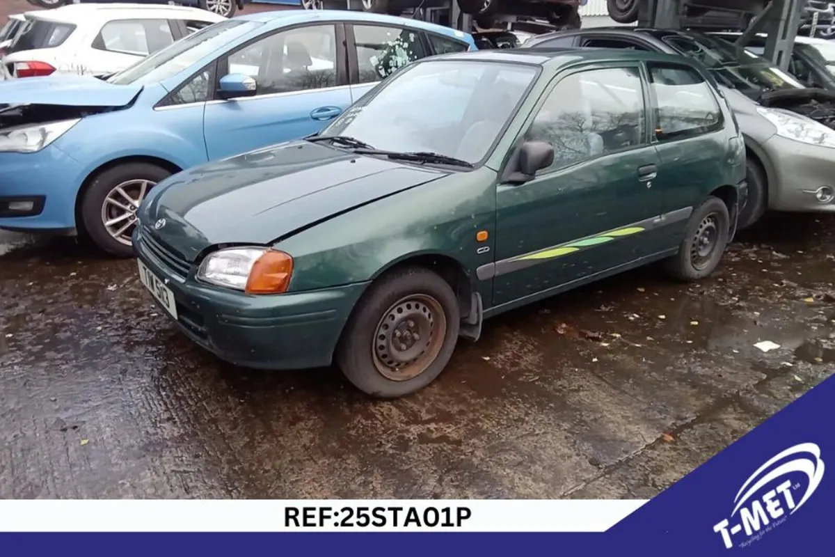 1996 TOYOTA STARLET BREAKING FOR PARTS - Image 1