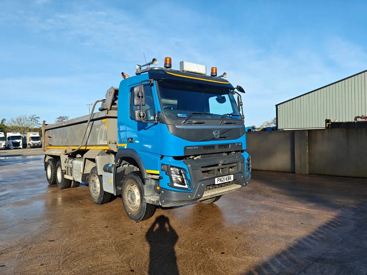 2021 Volvo FMX420 8x4 Steel Tipper. Choice - Image 2