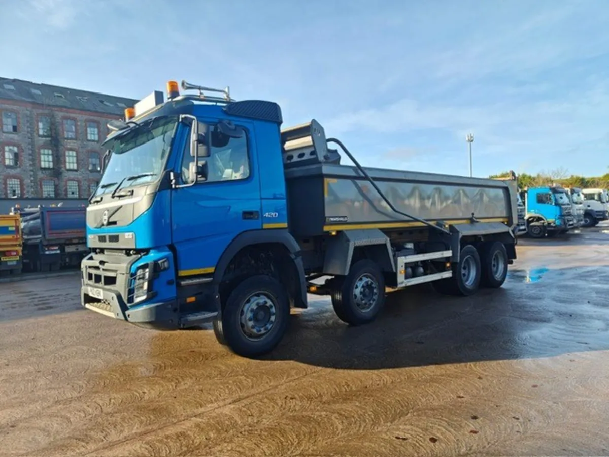 2021 Volvo FMX420 8x4 Steel Tipper. Choice - Image 4