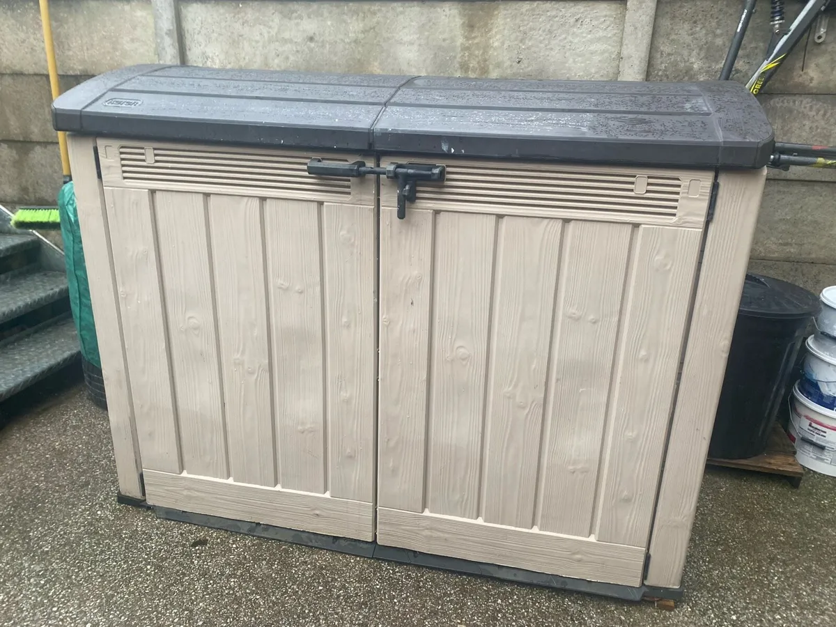 Keter Outdoor Garden Storage Shed - Image 2