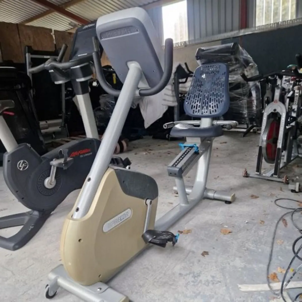 PRECOR AGE FRIENDLY RECUMBENT BIKE - Image 1