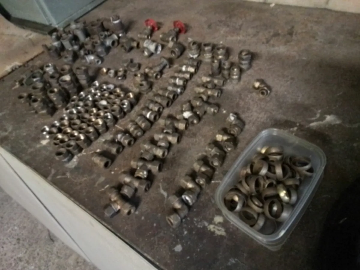Selection  of plumbing fittings - Image 2