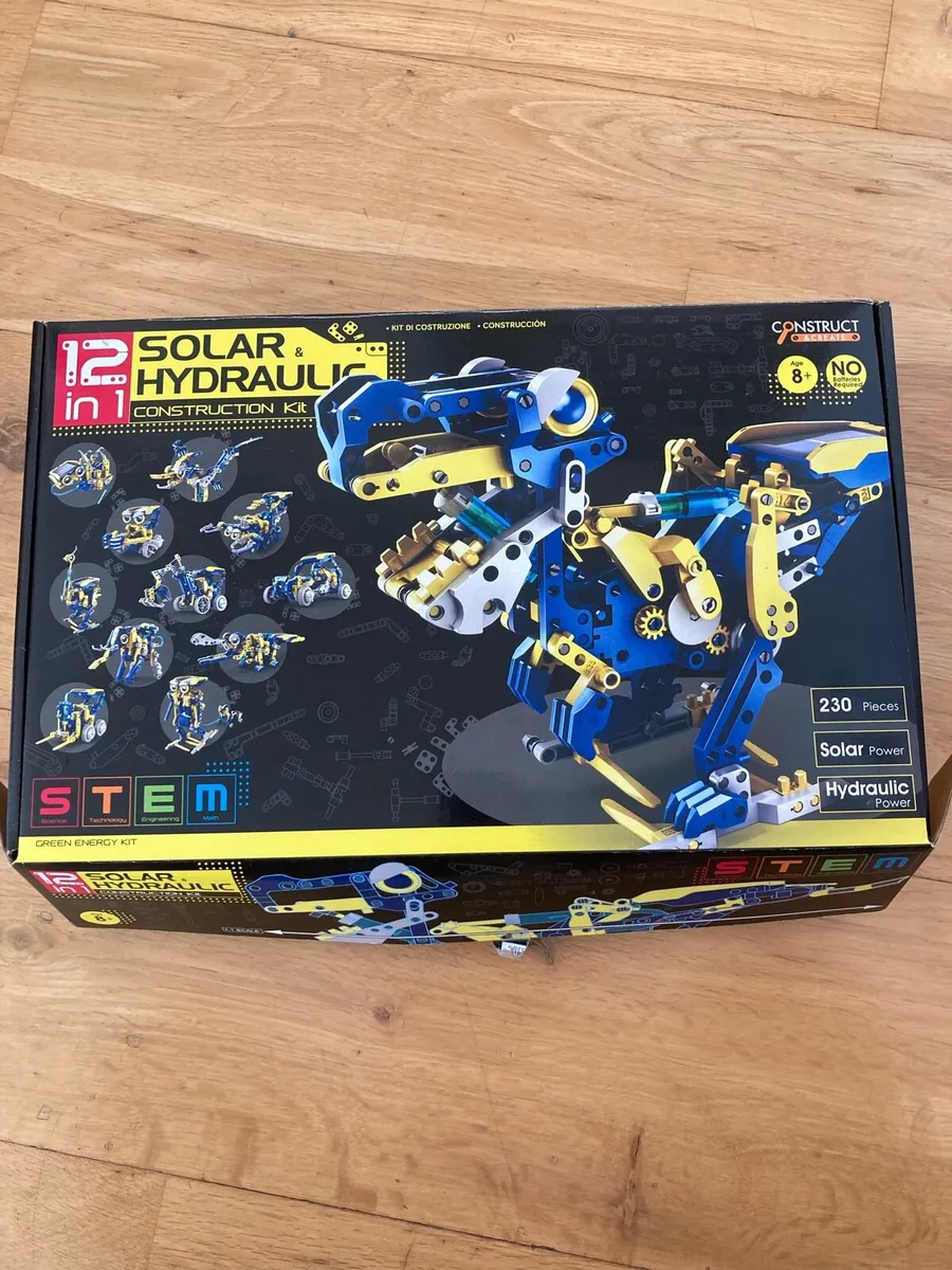 Solar and hydroelectric construction kit - Image 1