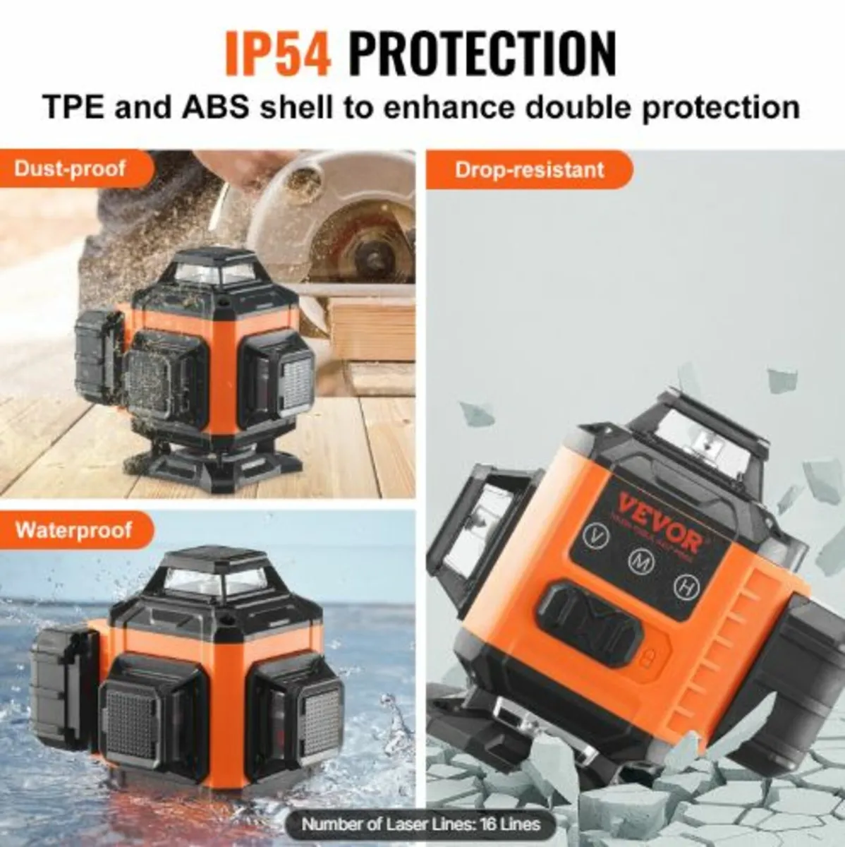 Laser Level 3048cm Green Cross Line Self Leveling - Image 4