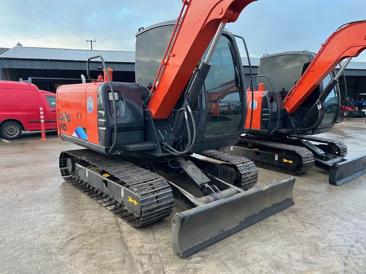 x2 2014  Hitachi Zaxis 60 - Image 2