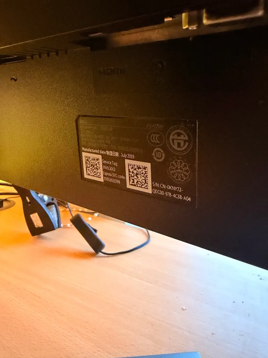 Dell Flat Panel Monitor P2419H - Image 3