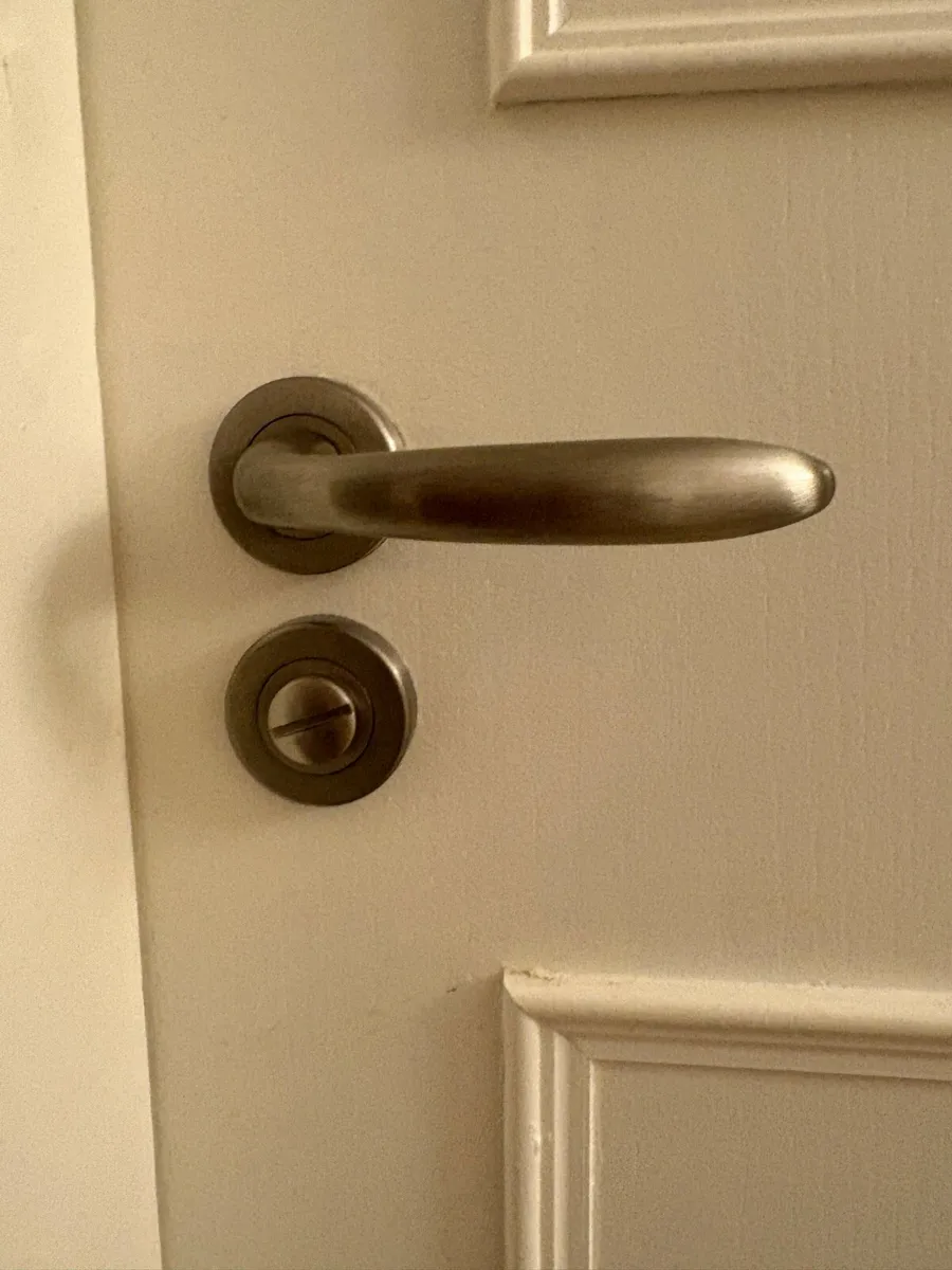 Stainless steel door handles x 14 sets - Image 3