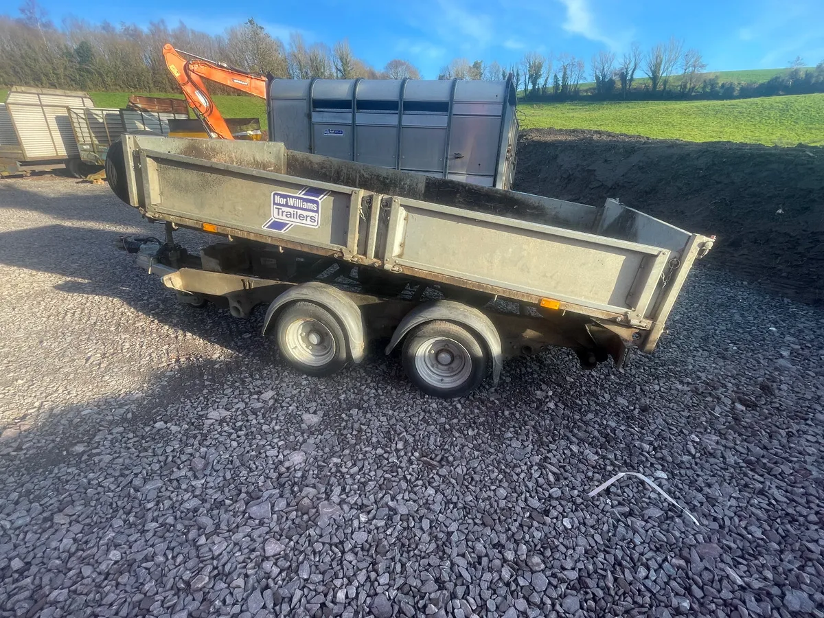 Ifor williams 10ft x 5ft 6” tipper - Image 1
