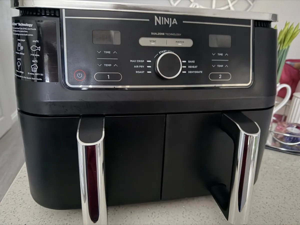 9.6 Ltr. Ninja dual Airfryer - Image 2