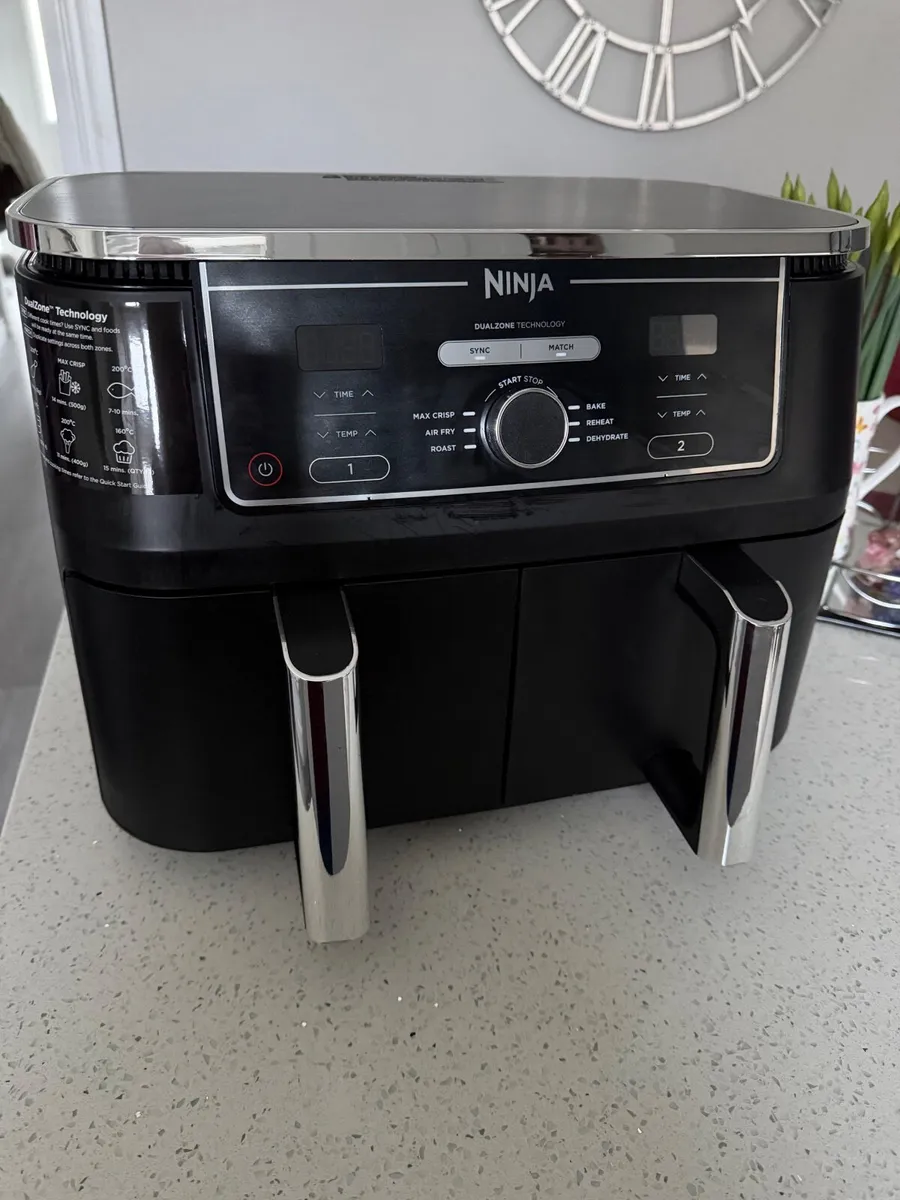 9.6 Ltr. Ninja dual Airfryer - Image 3