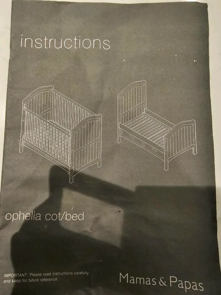 Mamas &  Papas Ophelia cot/bed - Image 2