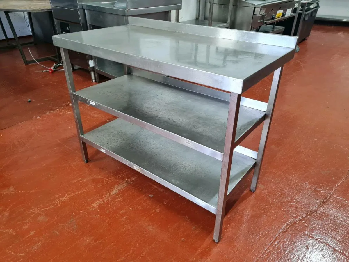 Stainless Steel Shelves, Tables etc - Image 1