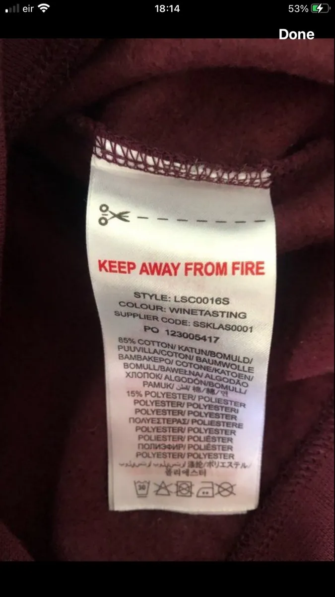 Boys sweater age 12/13 €10 - Image 3