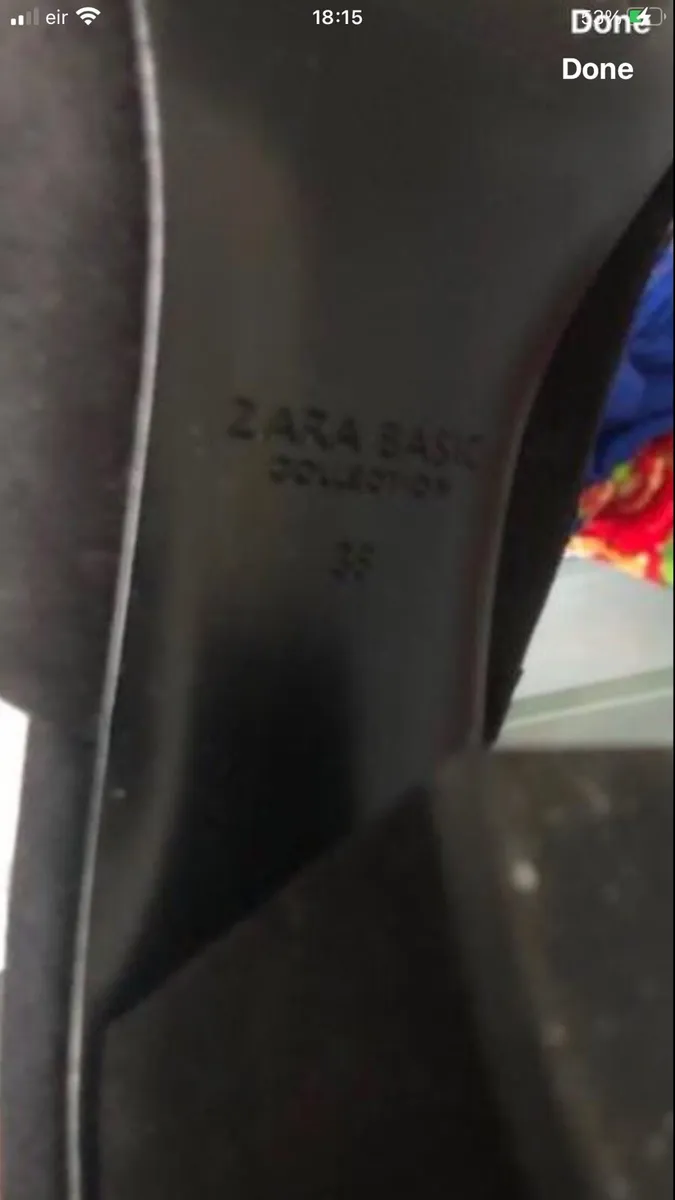 Ladies Zara shoes size 3 €10 - Image 3