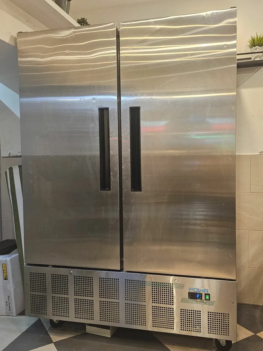 Double Door Slimline Fridge - Image 2