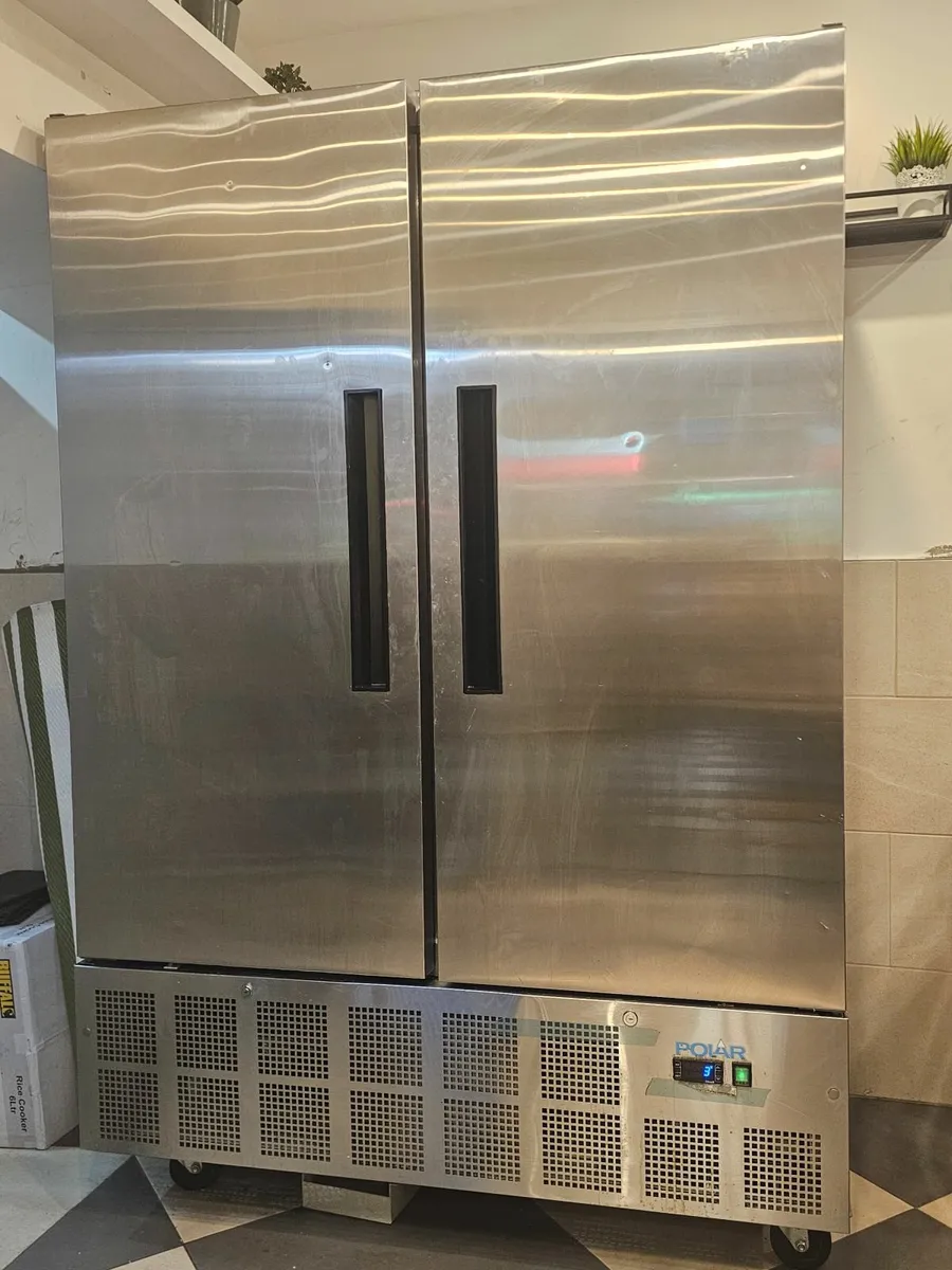 Double Door Slimline Fridge - Image 4
