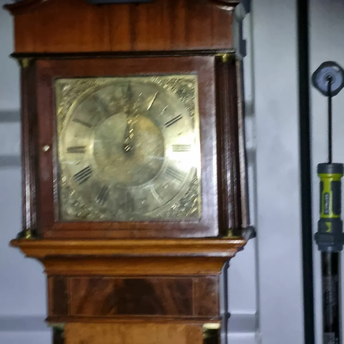 GEORGIAN GRAND FATHER CLOCK THOS, LEWIS BRISTOL - Image 1