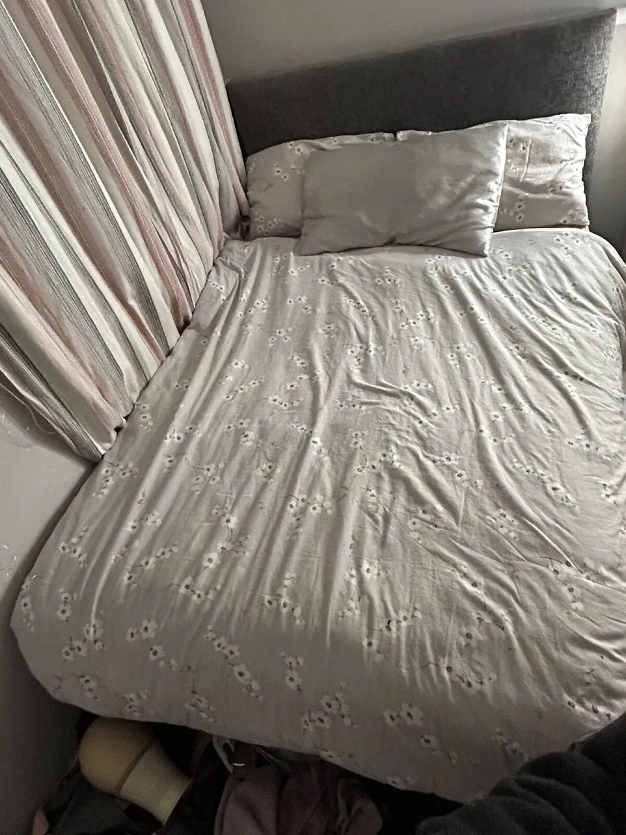 Double bed base and headboard - Image 4