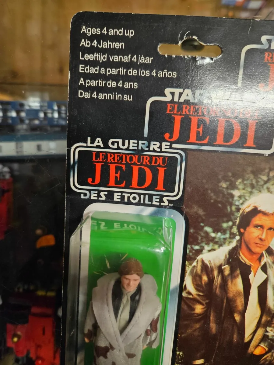 Vintage Star Wars ROTJ Trilogo Han Solo Trench Coa - Image 3