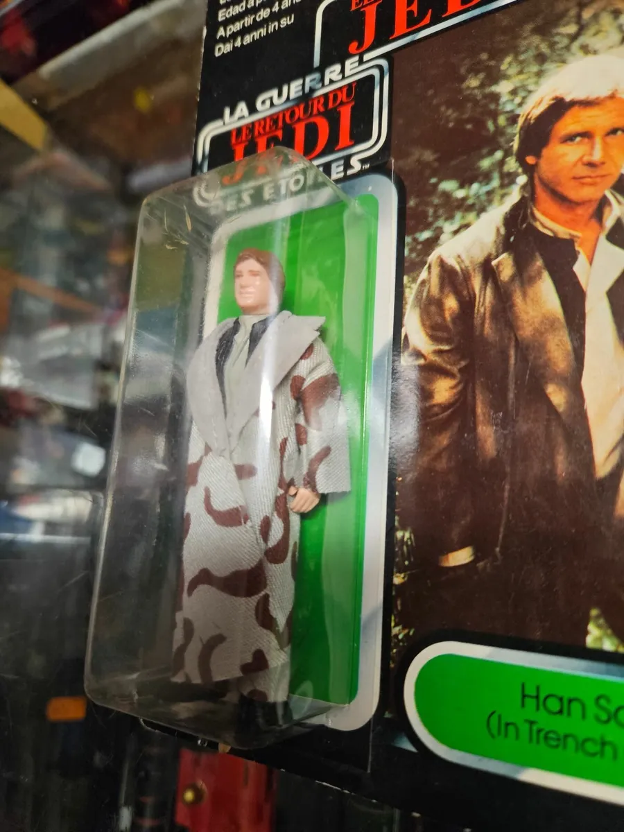 Vintage Star Wars ROTJ Trilogo Han Solo Trench Coa - Image 4