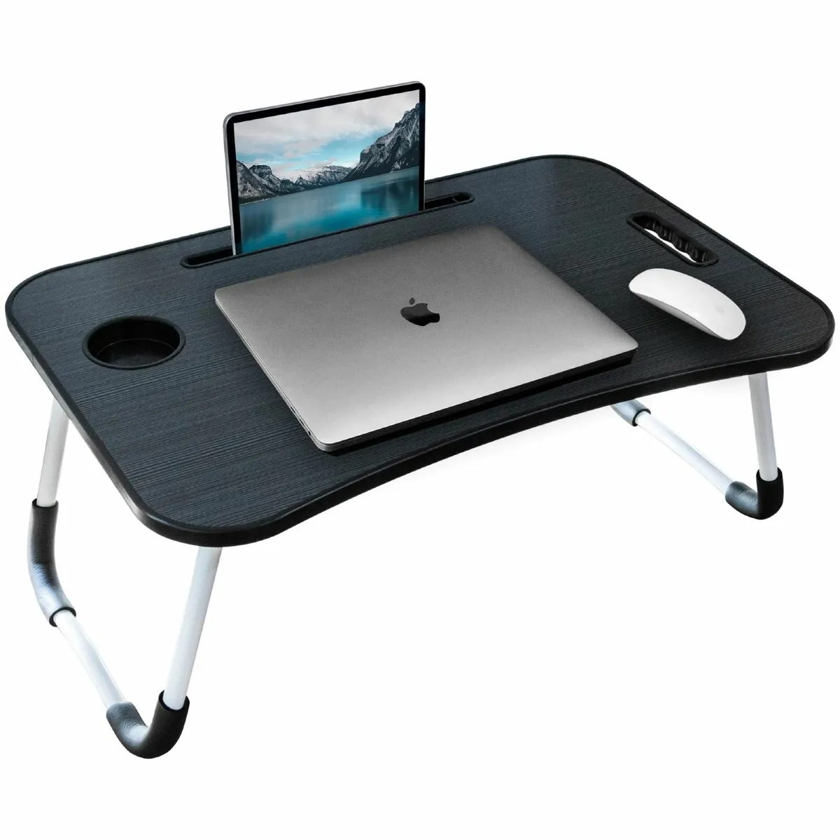Laptop Desk, Laptop Bed Table Foldable Legs - Image 1