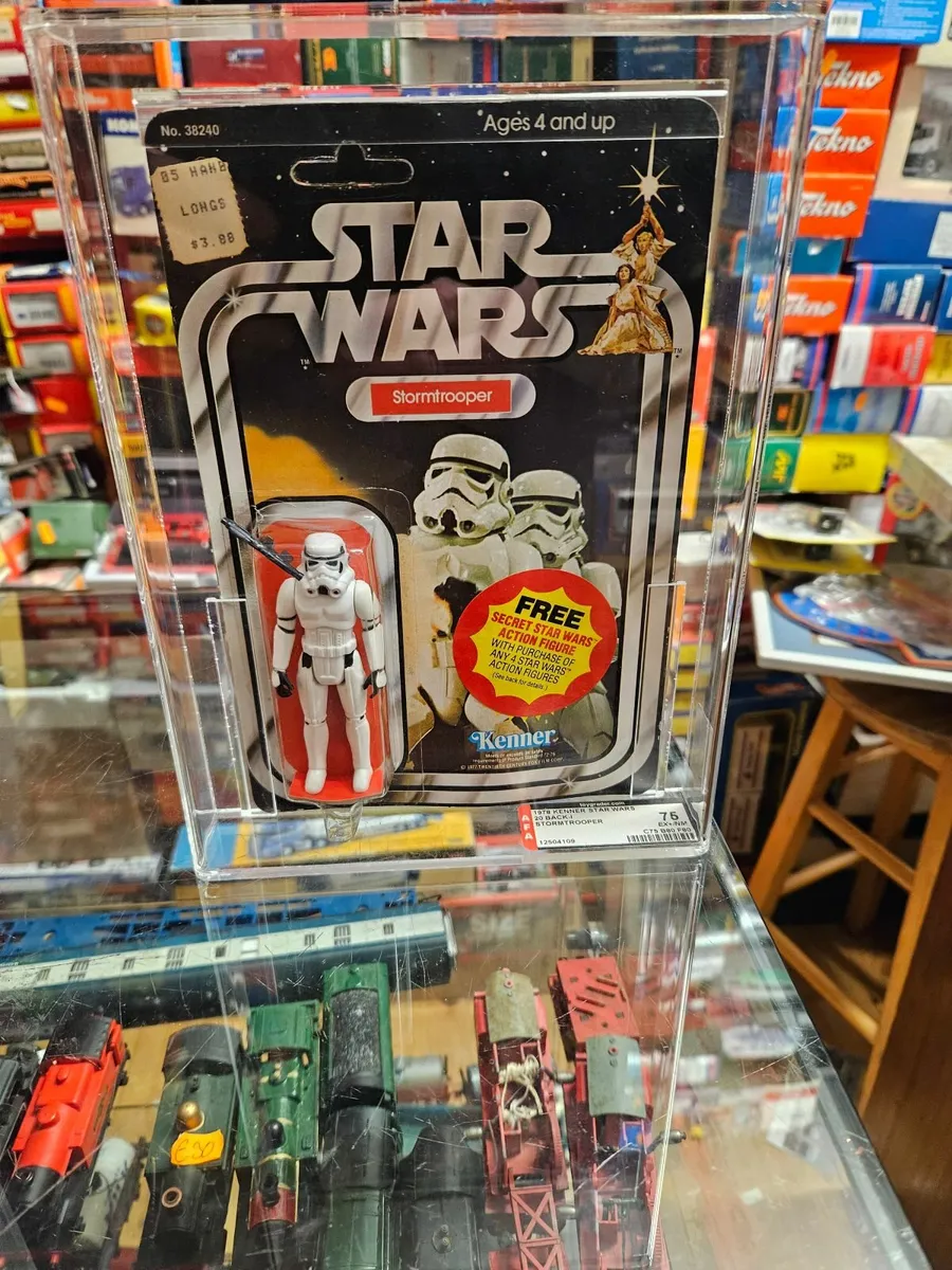 Vintage Star Wars 20 Back Stormtrooper AFA - Image 1