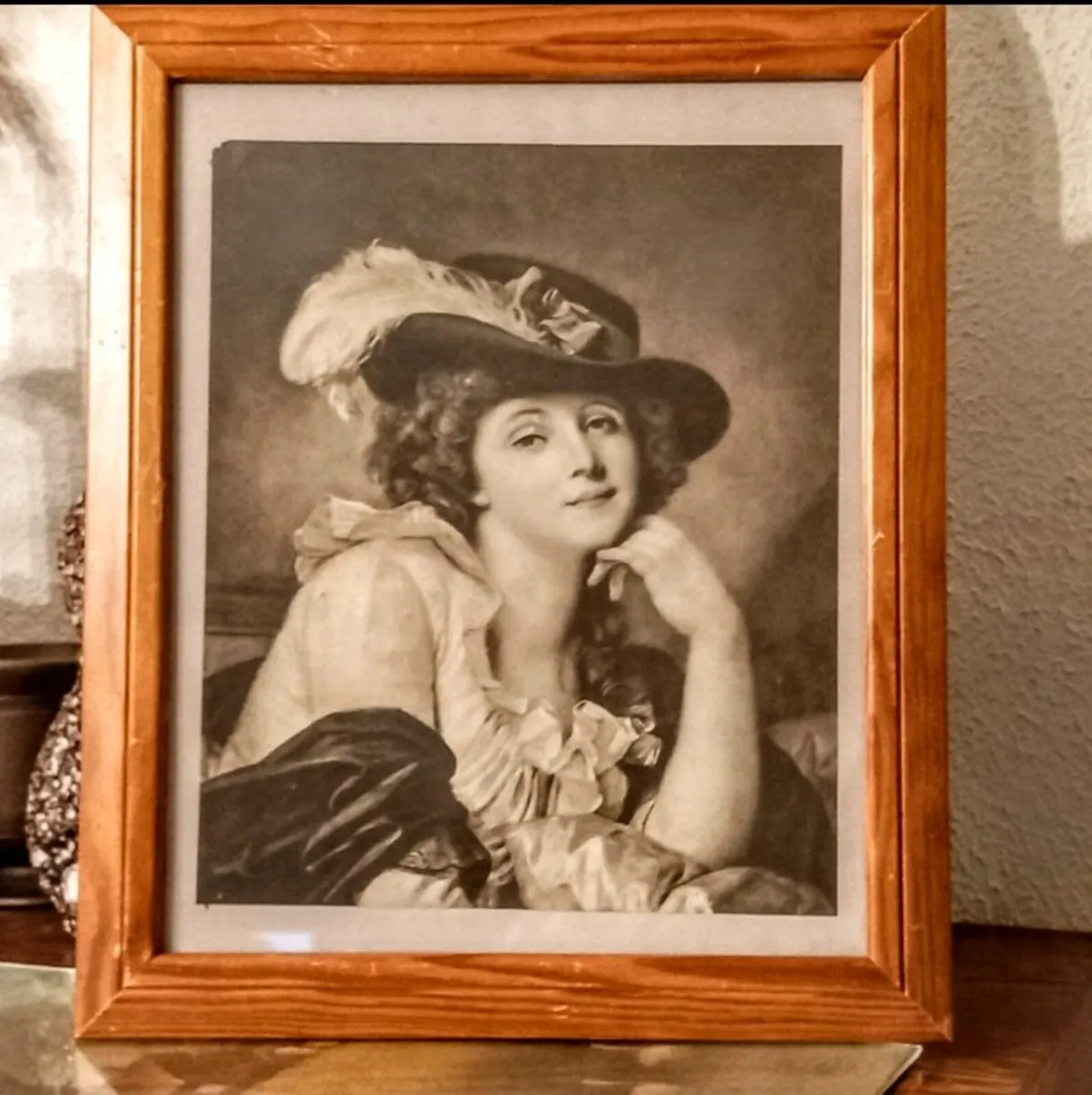 Vintage picture of a lady